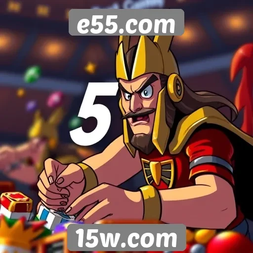 Plataforma de e55.com atrai jogadores de diferentes perfis